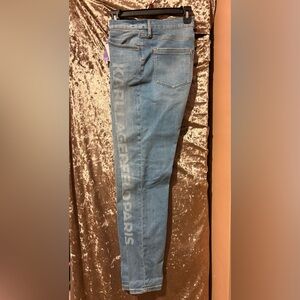 Karl Lagerfeld Women’s Denim Pants with Logo Size 8